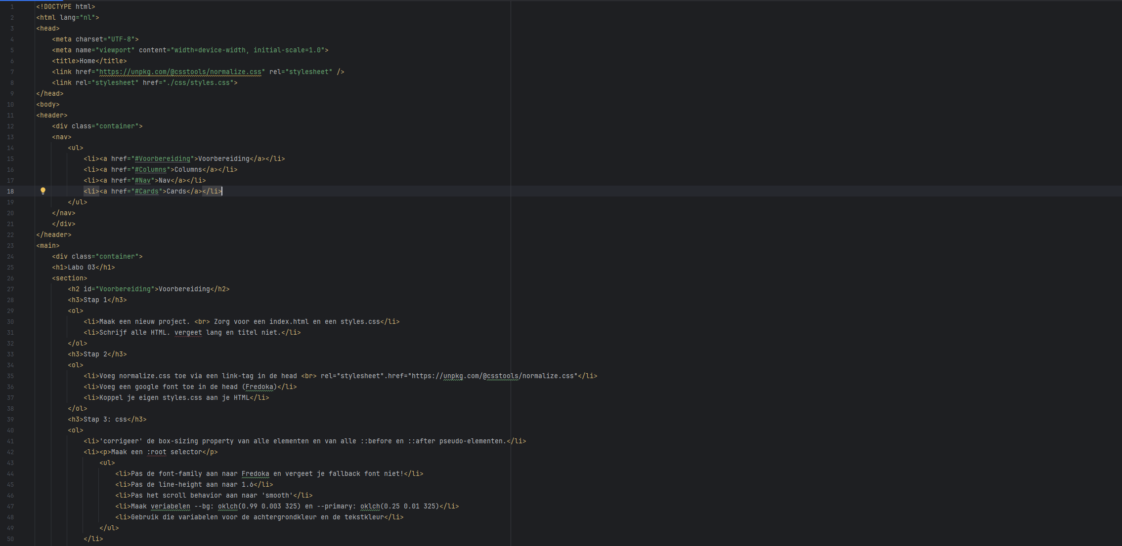 code voor css